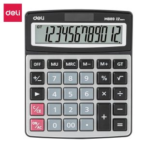 12 თანრიგიანი კალკულატორი, DELI [M889]