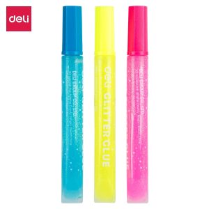 წებო, Glitter Glue, 12 მლ. x 3 Colorful, DELI [A71201]