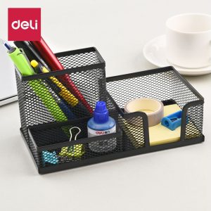 კალმის და ჩასანიშნის ჩასადები, ლითონის, DELI [9175]