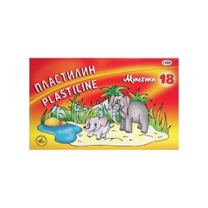პლასტელინი, Мультики, 360 გრ., 18 ფერი, ГАММА [280028]