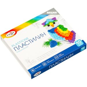 პლასტელინი, Классический, 200 გრ., 10 ფერი, ГАММА [281032]