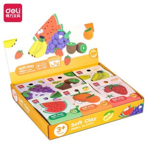 საძერწი მასალა, 4 ფერი, DELI [67836]