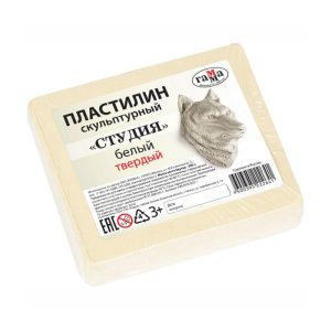 პლასტელინი პროფ., 0.5 კგ., Белый Т, ГАММА [2.80.Е050.003.1]