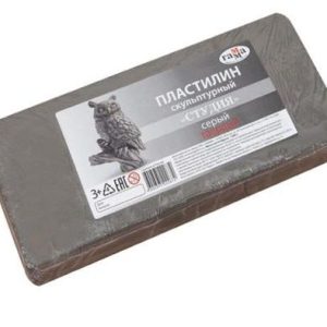 პლასტელინი პროფ., 0.5 კგ., Серый Т, ГАММА [2.80.Е050.003.2]