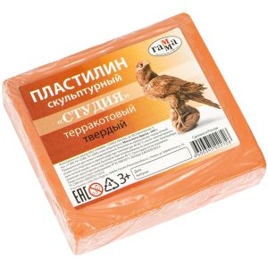 პლასტელინი პროფ., 0.5 კგ., Терракотовый Т, ГАММА [2.80.Е050.003.3]