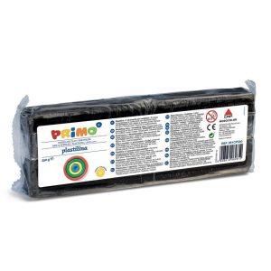 პლასტელინის ზოლი, 550 გრ., შავი, PRIMO [261CP550800]
