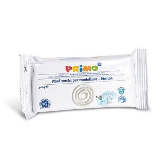 საძერწი თიხა, White Modelling clay, Block of 500 gr., PRIMO [285MOD500B]