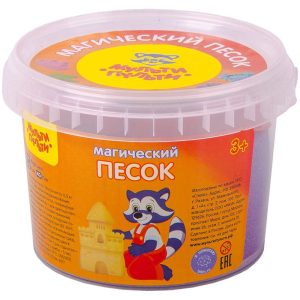 ქვიშა-პლასტელინი, Магический песок, 500 გრ., Фиолетовый,  Мульти-Пульти [4680211138011]