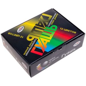 გუაში, სამხატვრო, Модерн, 40 მლ., 12 ფერი, ГАММА [221004]