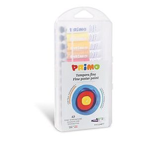 გუაში, PPL box with 12 posterpaint tubes, 7.5 ml., PRIMO [245T12PP]