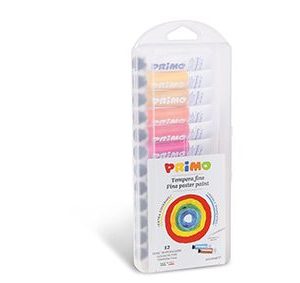 გუაში, Set with 12 posterpaint tubes, 12 ml., PRIMO [448T12AP]