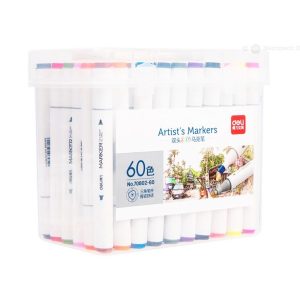 მარკერი, Sketch Marker, 60 ფერი, DELI [70802-60]