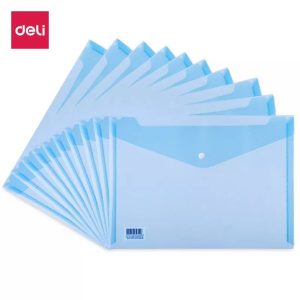 საქაღალდე, პლასტიკური, ღილაკით, DELI [955050]