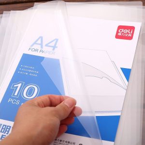 საქაღალდე, პლასტიკური, კუთხე ფაილი, DELI [957061]