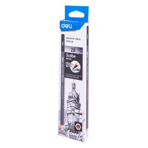 ფანქარი, 2B, 12 ც., DELI [C0052B]