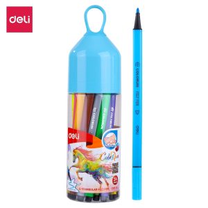 ფლომასტერების ნაკრები, 24 ფერი, DELI [C10526]