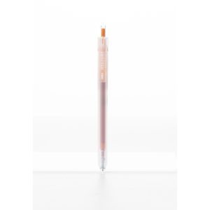 კალამი, მელნიანი, Gel Pen, 0.5 მმ., ნარინჯისფერი, DELI [G118-OR]