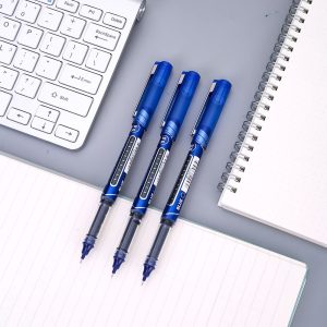 კალამი, მელნიანი, Roller Pen, 0.5 მმ., ლურჯი, DELI [Q20230]