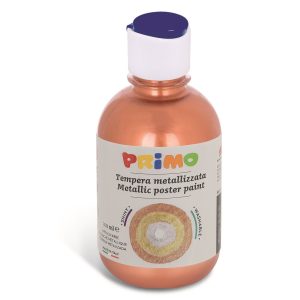 გუაში, Ready-mix metallic poster paint, bottle 300 ml. with flow-control cap, Copper, PRIMO [233TM300930]