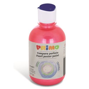 გუაში, Ready-mix pearl poster paint, bottle 300 ml. with flow-control cap, Vermillion, PRIMO [234TP300300.P]