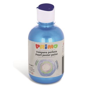 გუაში, Ready-mix pearl poster paint, bottle 300 ml. with flow-control cap, Ultramarine blue, PRIMO [234TP300500.P]