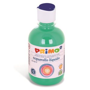 გუაში, Ready-mix pearl poster paint, bottle 300 ml. with flow-control cap, Bright green, PRIMO [234TP300610.P]
