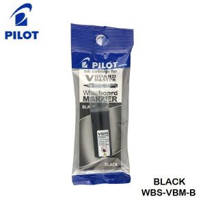 კარტრიჯი დაფის მარკერისთვის, შავი, PILOT [3/WBS-VBM-B]