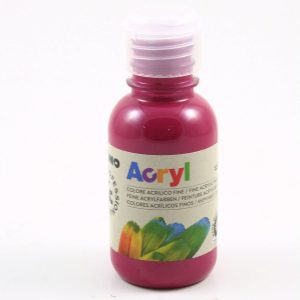 აკრილის საღებავი, Acrylic paint, 125 ml. bottle with flow control cap, Magenta, PRIMO [402TA125301]
