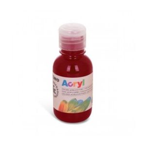 აკრილის საღებავი, Acrylic paint, 125 ml. bottle with flow control cap, Bordeaux, PRIMO [402TA125320]