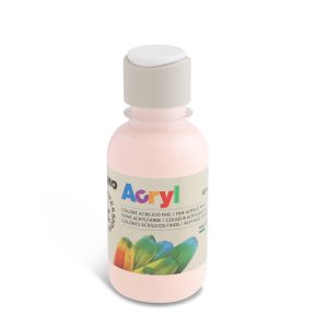 აკრილის საღებავი, Acrylic paint, 125 ml. bottle with flow control cap, Pink, PRIMO [402TA125330]