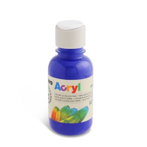 აკრილის საღებავი, Acrylic paint, 125 ml. bottle with flow control cap, Ultramarine, PRIMO [402TA125500]