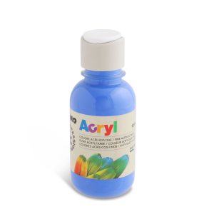აკრილის საღებავი, Acrylic paint, 125 ml. bottle with flow control cap, Cobalt blue, PRIMO [402TA125540]