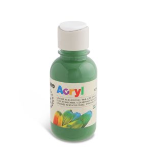 აკრილის საღებავი, Acrylic paint, 125 ml. bottle with flow control cap, Olive green, PRIMO [402TA125665]