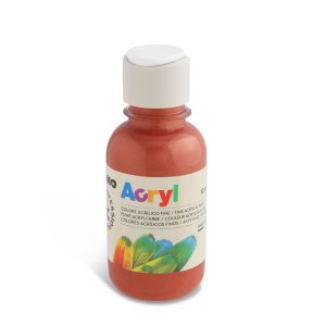 აკრილის საღებავი, Acrylic paint, 125 ml. bottle with flow control cap, Copper, PRIMO [402TA125930]