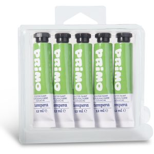 აკრილის საღებავი, Acrylic paint tubes, 18 ml., Bright green, PRIMO [405R610]
