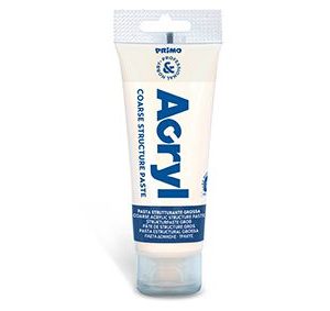აკრილის სტრუქტურული პასტა, Coarse structure paste in 75 ml. tube, მარცვლოვანი, PRIMO [420TASG75]