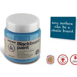 გრუნტი, Blackboard paint in pot 250 ml., Blue, PRIMO [426BP250520]