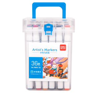 მარკერი, Sketch Marker, 36 ფერი, DELI [70816-36]
