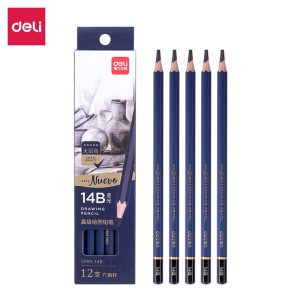 ფანქარი, Sketching Pencil, შეკვრაში 12 ც., DELI [S999-14B]