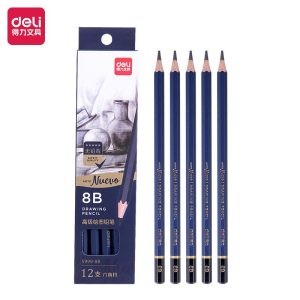 ფანქარი, Sketching Pencil, შეკვრაში 12 ც., DELI [S999-8B]