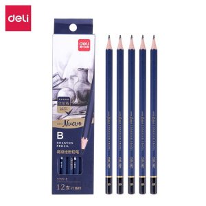 ფანქარი, Sketching Pencil, შეკვრაში 12 ც., DELI [S999-B]