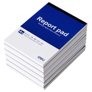 ბლოკნოტი, ზედა გასაშლელი, ყდით, A5, 70 ფურცელი, DELI [7712]