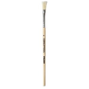 ფუნჯი, Flat-tipped brush in bristle size 8, PRIMO [241PQ8]