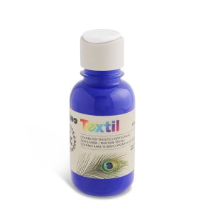 აკრილის საღებავი, Textile paint, 125 ml. bottle with flow-control cap, Ultramarine, PRIMO [410TX125500]