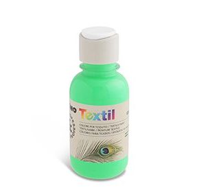ტექსტილის საღებავი, Textile fluorescent paint 125 ml., Green, PRIMO [410TXF125610]
