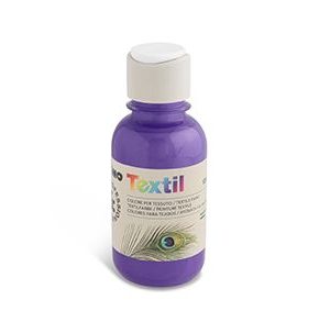 ტექსტილის საღებავი, Textile metallic paint 125 ml., Purple, PRIMO [410TXM125400]