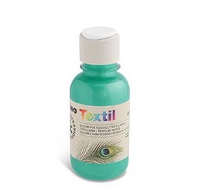 ტექსტილის საღებავი, Textile metallic paint 125 ml., Green, PRIMO [410TXM125610]
