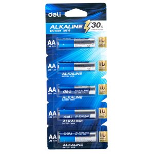 ელემენტი Alkaline Battery AA LR6 1ც , DELI ელემენტ