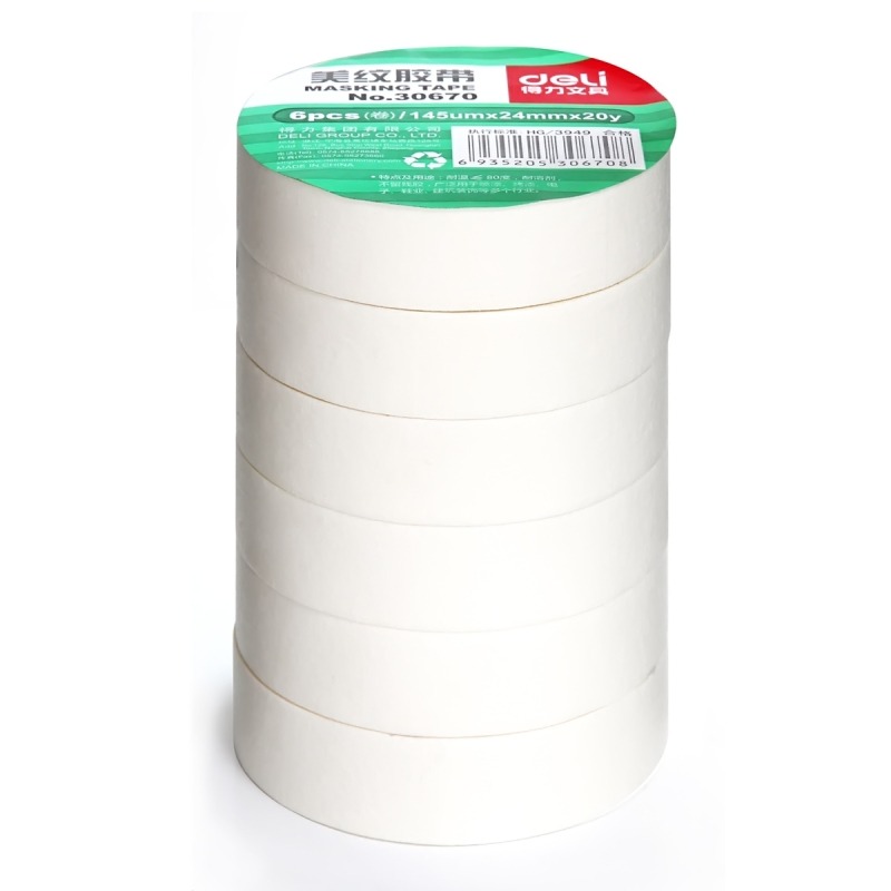 ქაღალდის სკოჩი 24მმ*20მ Deli Stationery - Image 3