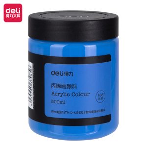 აკრილის საღებავი, 300მლ , 73875-COBALT BLUE , DELI